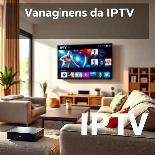 Vantagens da IPTV Vantagens da IPTV